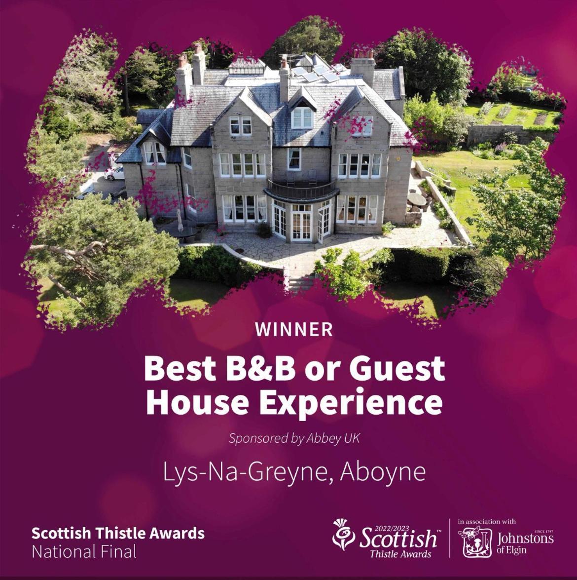 Lys-Na-Greyne Country House Aboyne Exterior foto